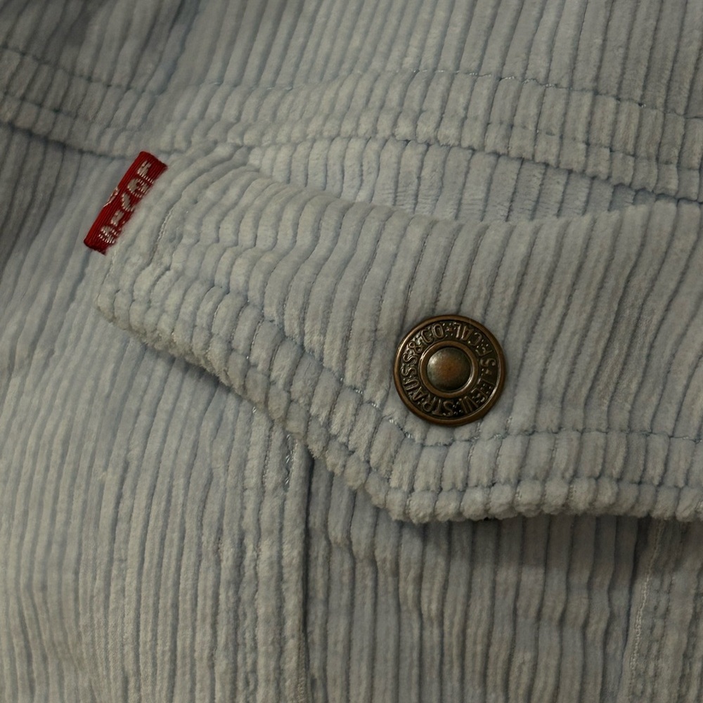 Levi’s Trucker Barn Jacket Womens Western Rodeo Ranch Camping Hiking Sz small - Picture 4 of 11